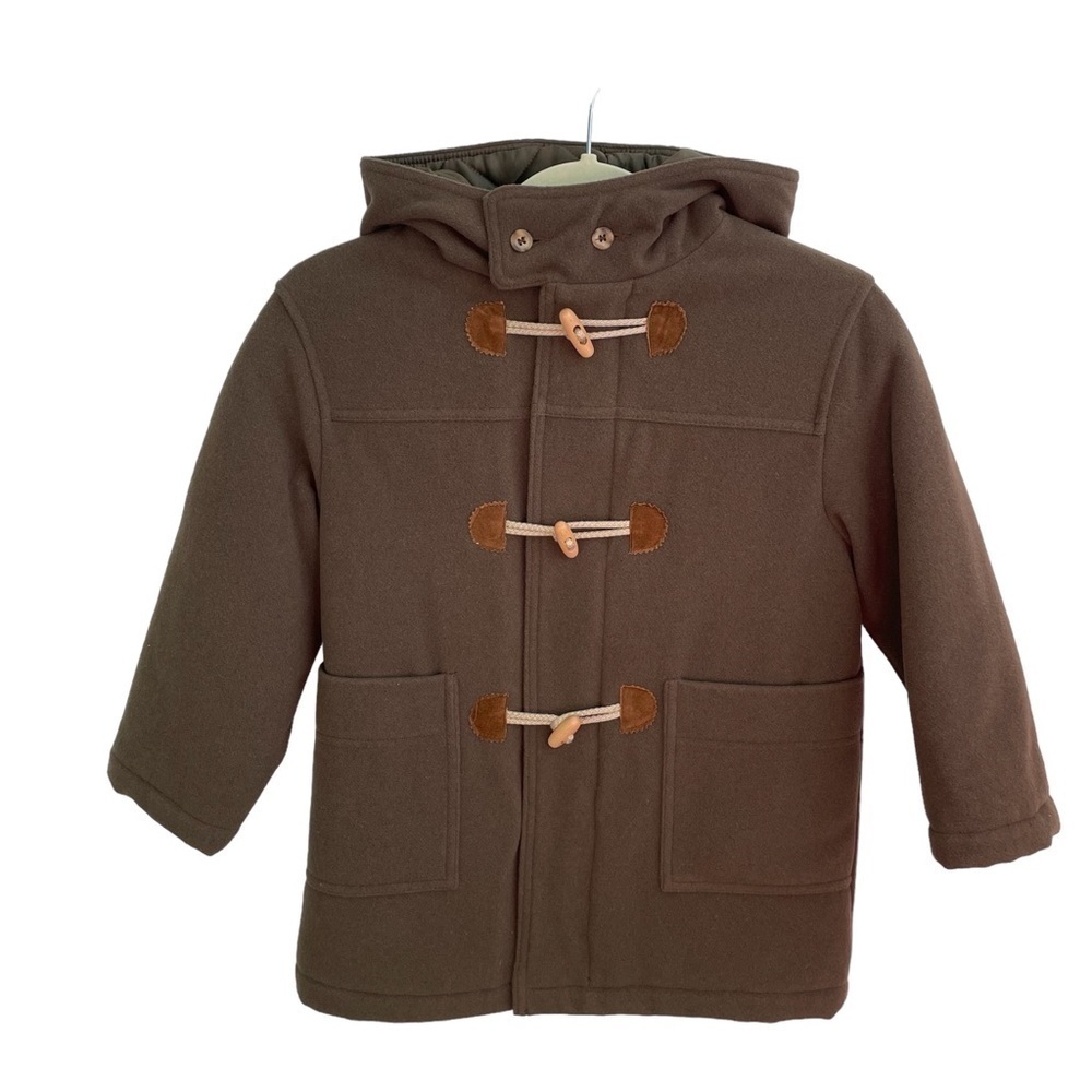 NWT United Colors of Benetton Wool Blend Duffle Coat